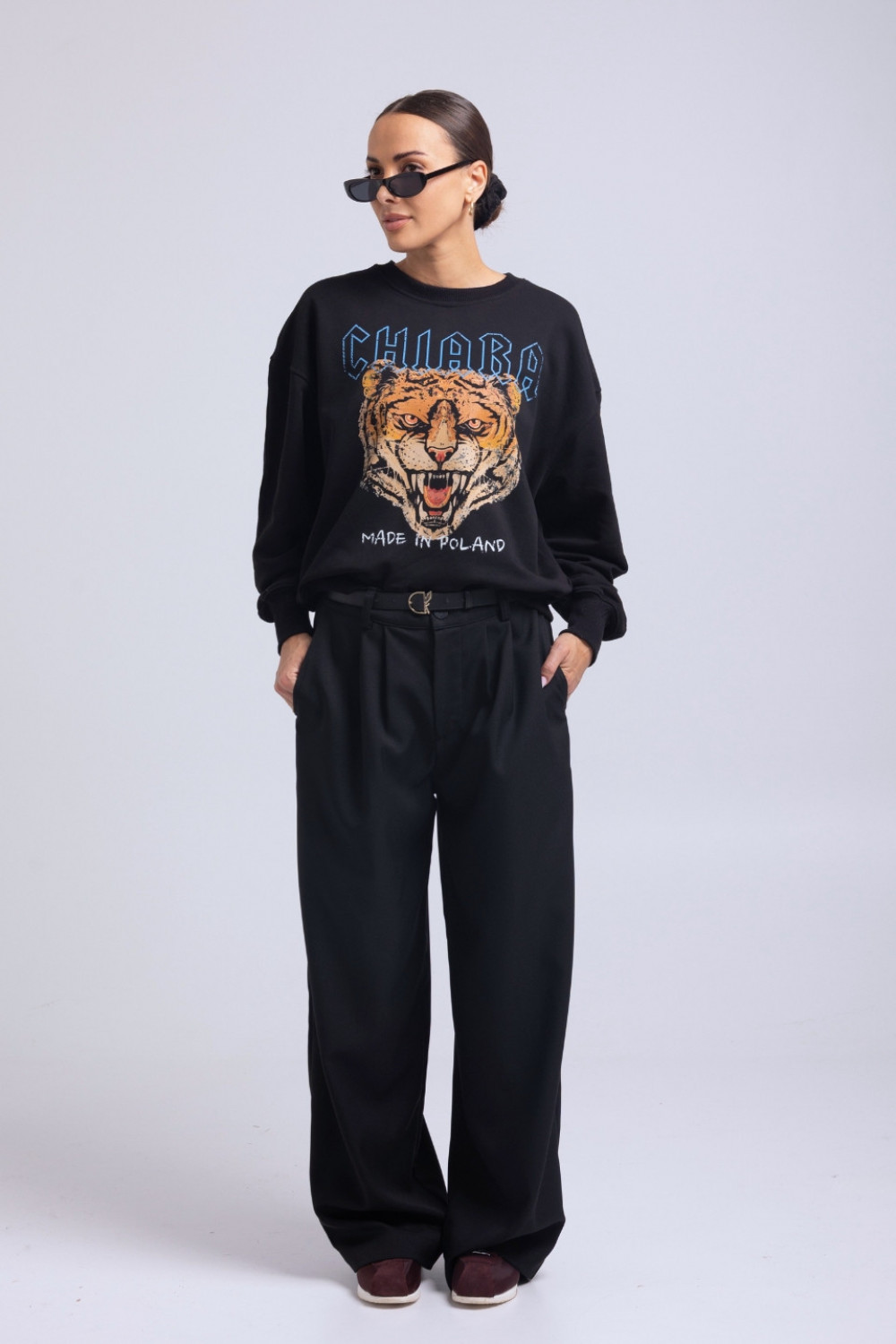 Bluza damska oversize ROAR - czarny 3