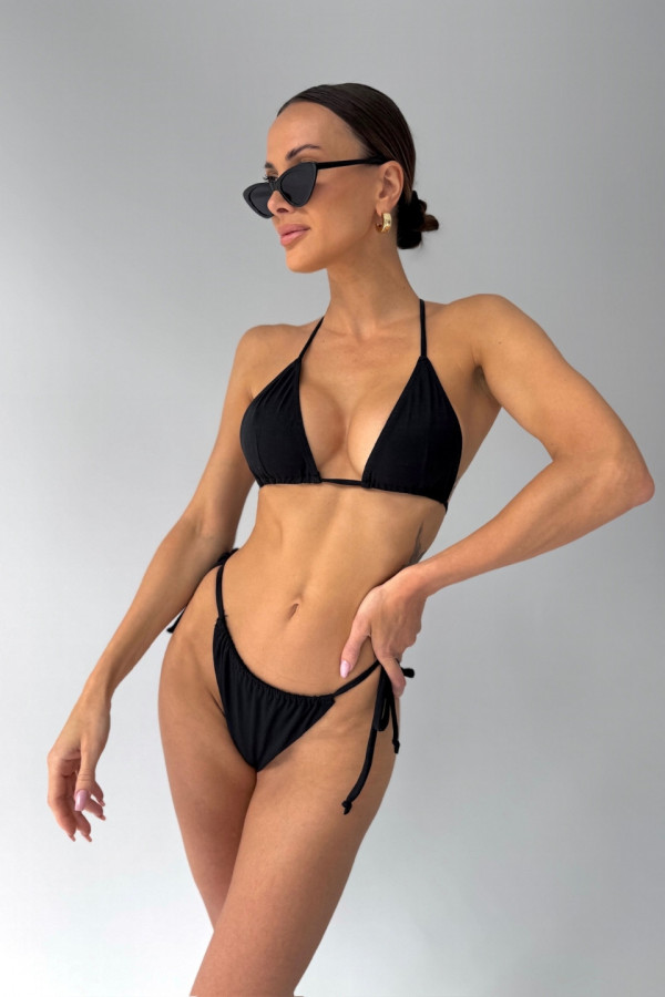 Komplet strój kąpielowy SWIMWEAR - czarny 4