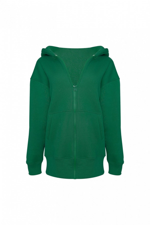 Bluza SNAKE ZIPPER - zielony 4