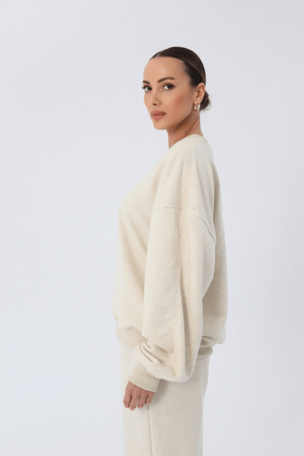 Bluza damska oversize - len 2