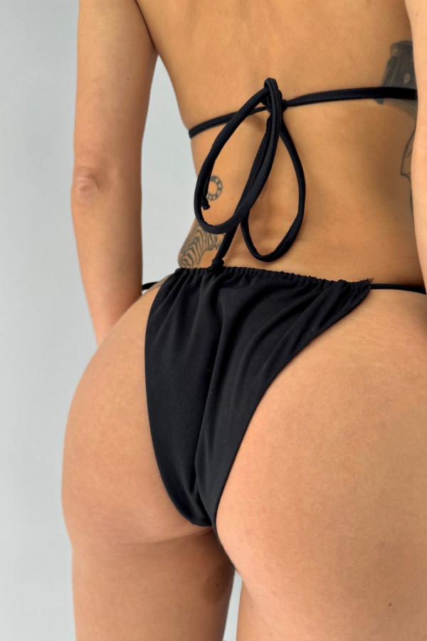 Komplet strój kąpielowy SWIMWEAR - czarny 6