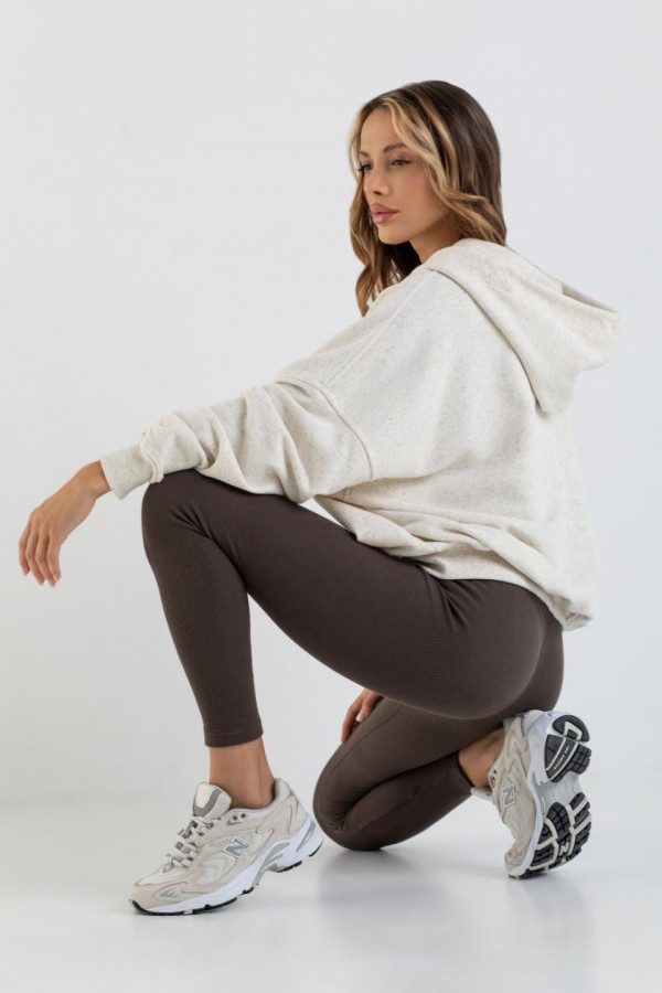 Bluza z kapturem PRAY - konopia 4