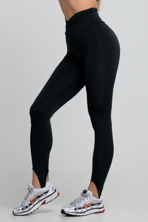 Legginsy ze stopką SKI - czarny 5