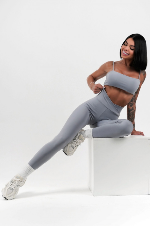 Legginsy MADZIIEX 777 - gołębi szary 3