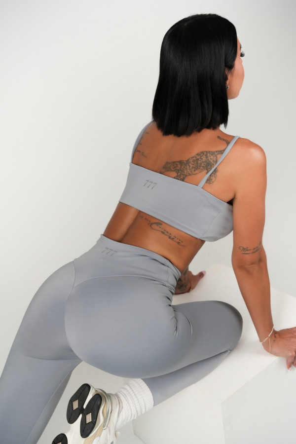 Legginsy MADZIIEX 777 - gołębi szary 2